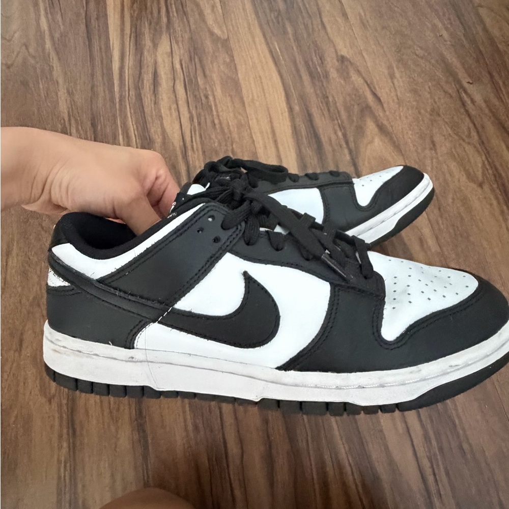 Nike Black and White Low-Top Sneakers